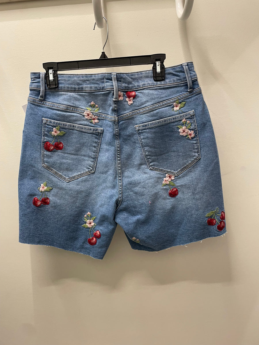 Cayla Short in Cherry on Top by Driftwood Jeans
