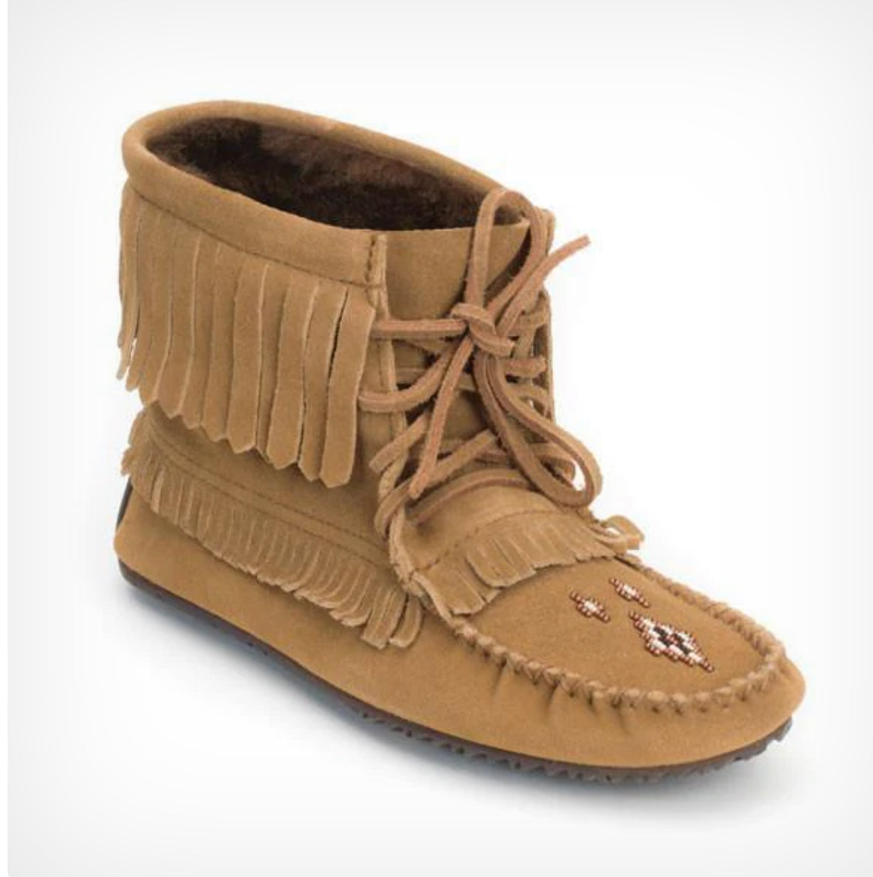 Harvester Lined Suede Moccasin by Manitobah Robin Boutique