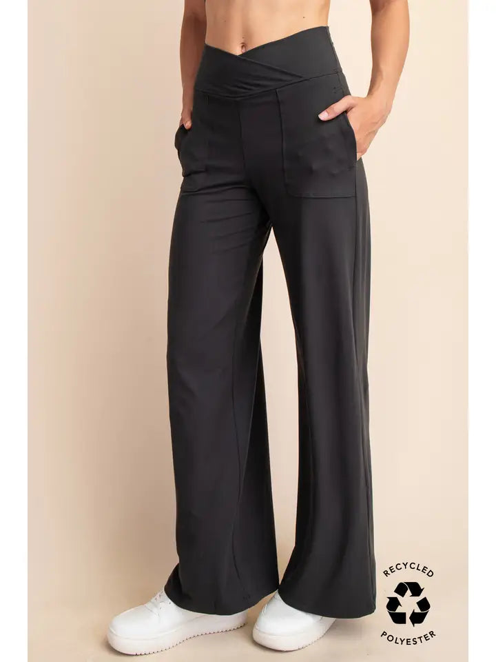 Recycled Butter V-Waist Pants