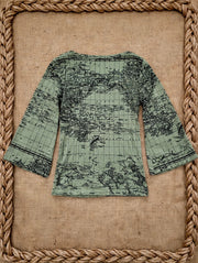 Hope Pullover in Atlas Print by Effie's Heart