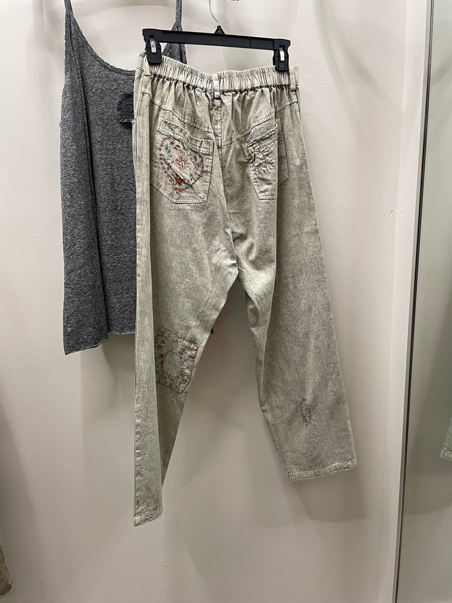 Petal Patch Jean