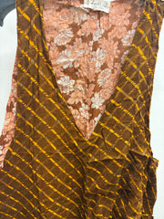 Duality Sari Harmony Wide Leg Jumpsuit #1038 by Kantha Bae