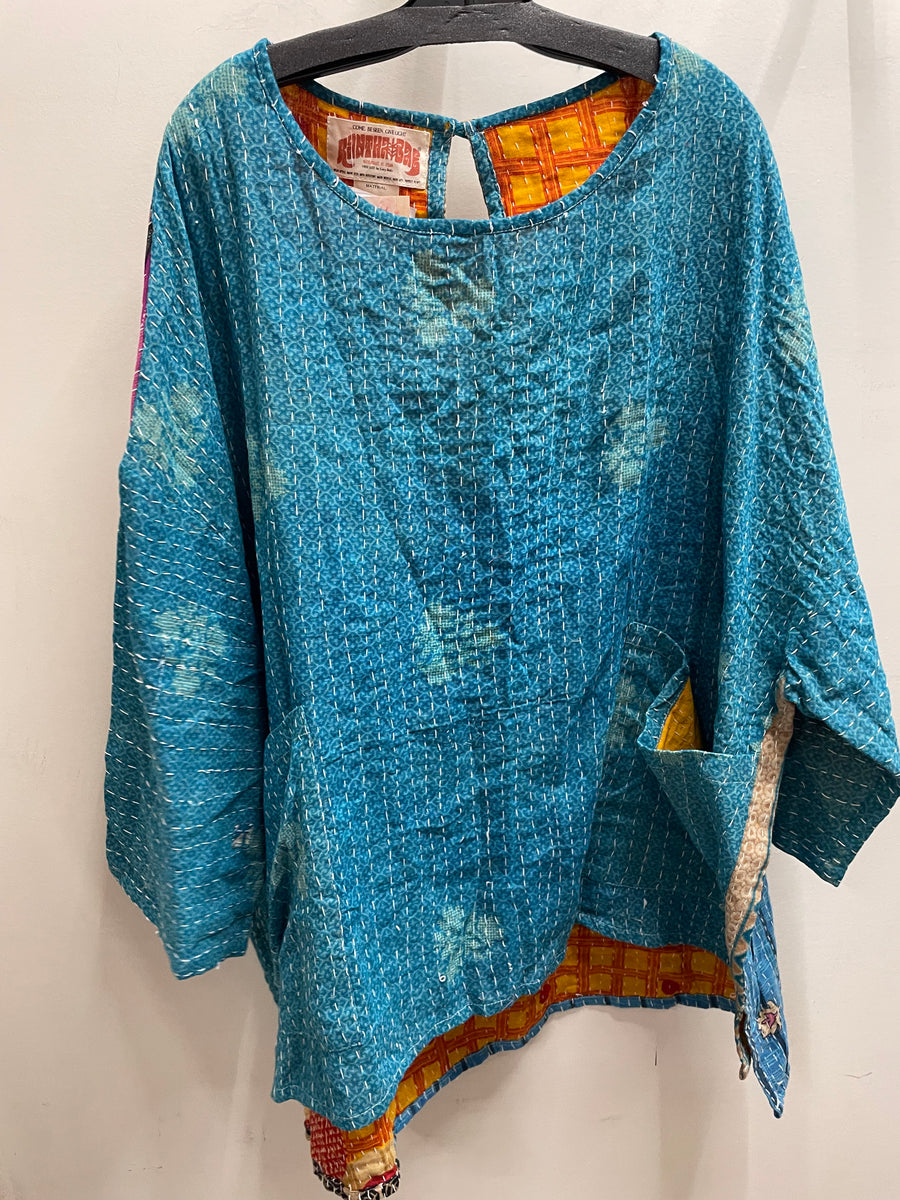 Pareo Kantha Dream Pullover #132 by Kantha Bae