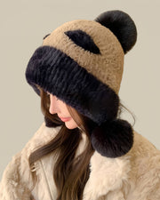 Cozy Plush Panda Earflap Hat Robin Boutique