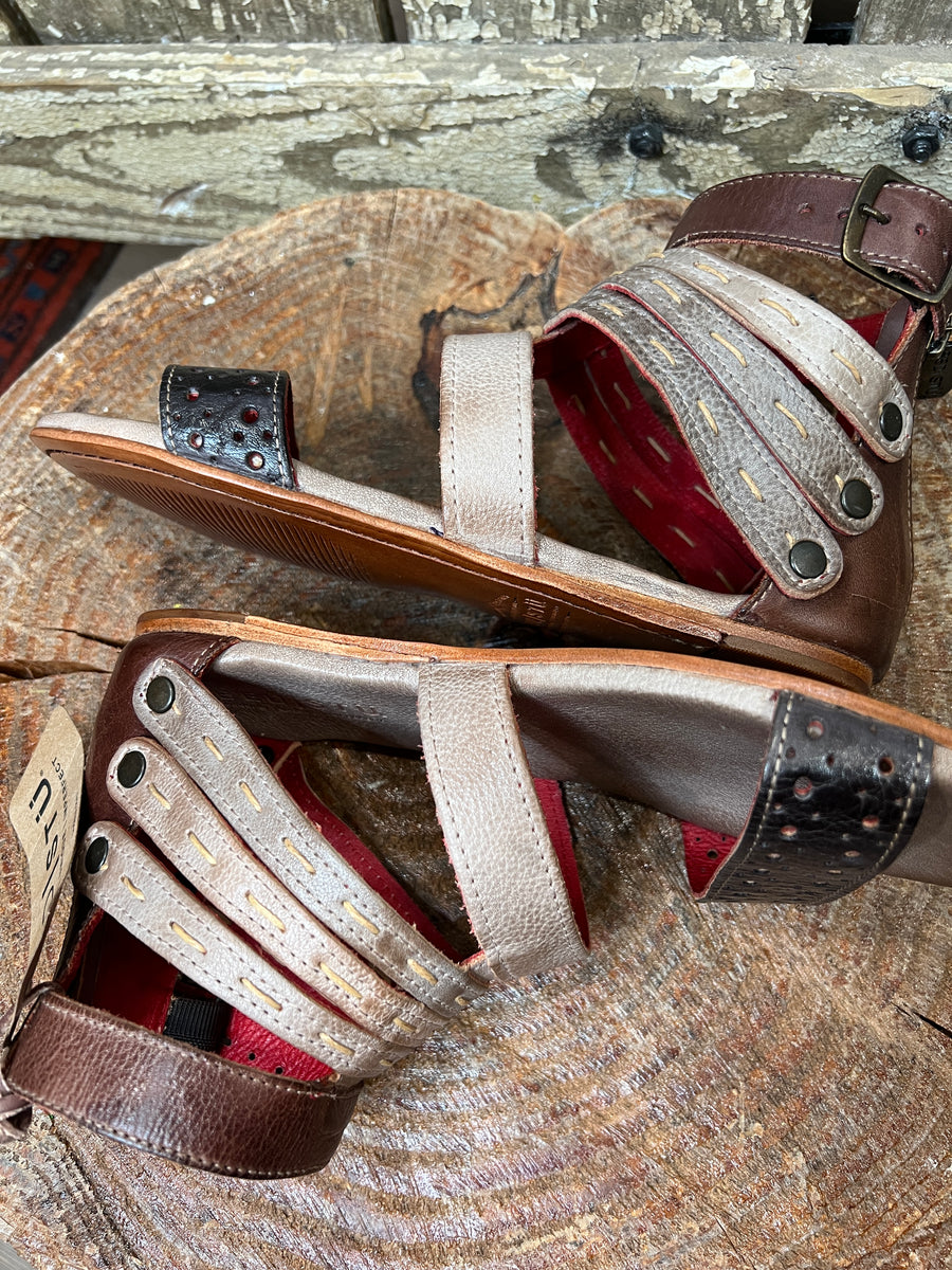 BedStu Leather Artemis Gladiator Sandals