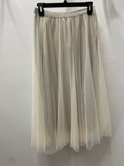 Sparkle Mesh Tulle Maxi Skirt by Origami