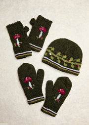 Lydia Blackpine Knit Handwarmers or Mittens By Many Hands