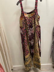 Additional view of Pareo Kantha Crossroad Overalls #165 by Kantha Bae from Robin Boutique.
