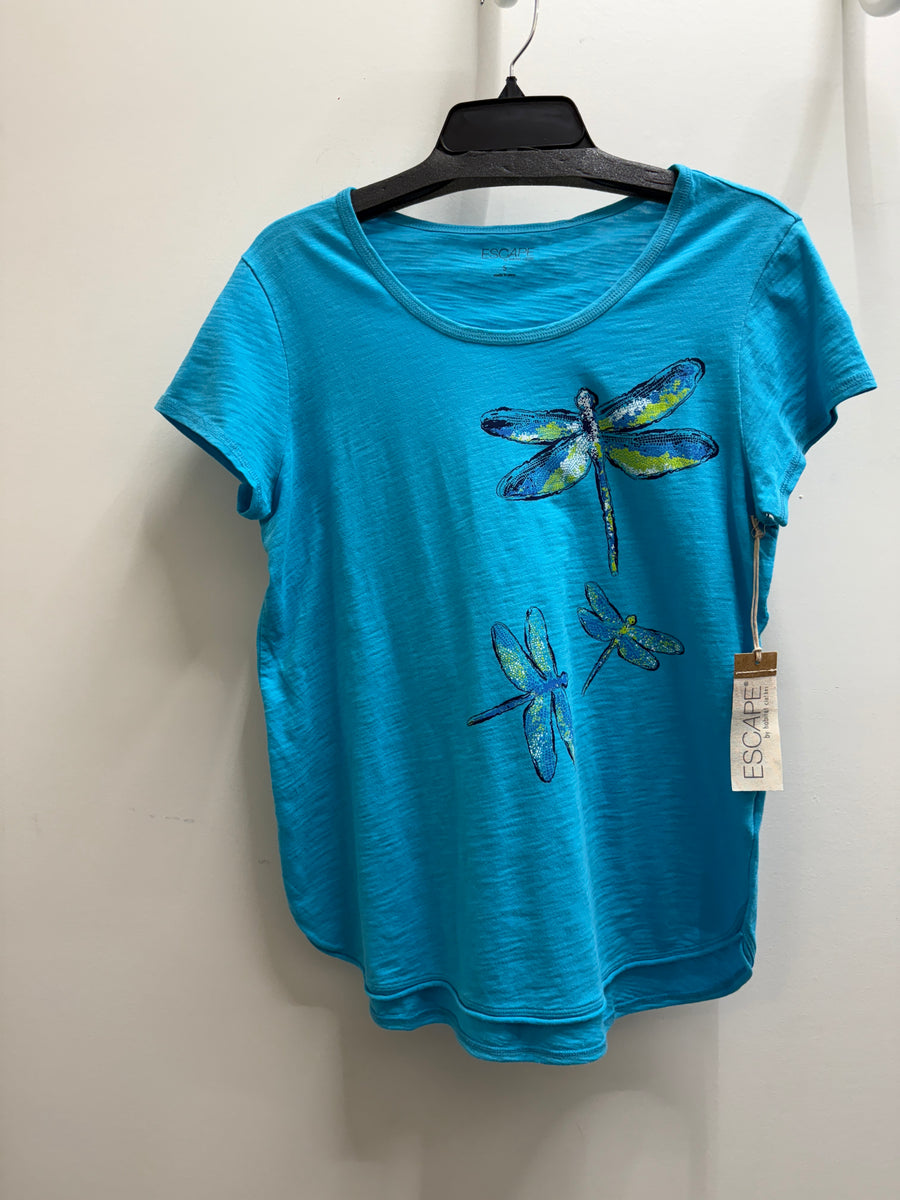 Destination Tee in Dragonflies by Escape
