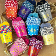 "Merry Christmas" Cozy Cupcake Socks Robin Boutique