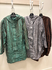 Storm Shimmer Packable Raincoat