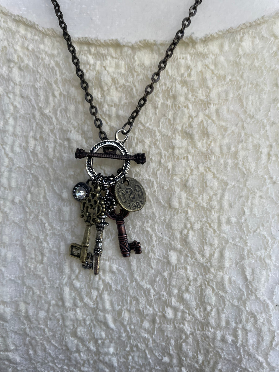 Key Cluster Necklace