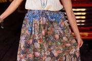 Additional view of Love Language Atelier Skirt with Floral Print from Robin Boutique.