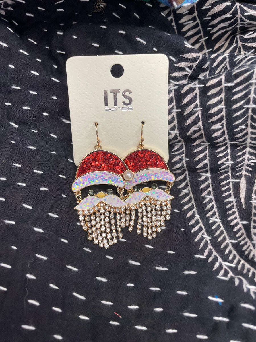 Santa Claus Earrings - Robin Boutique-Boutique 