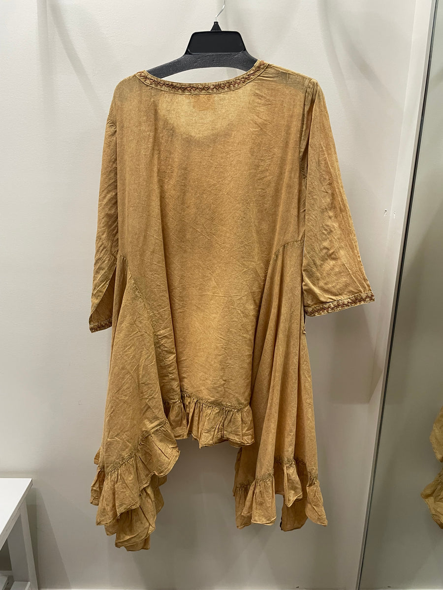 Ruffle Edge Tunic by The Paper Lace