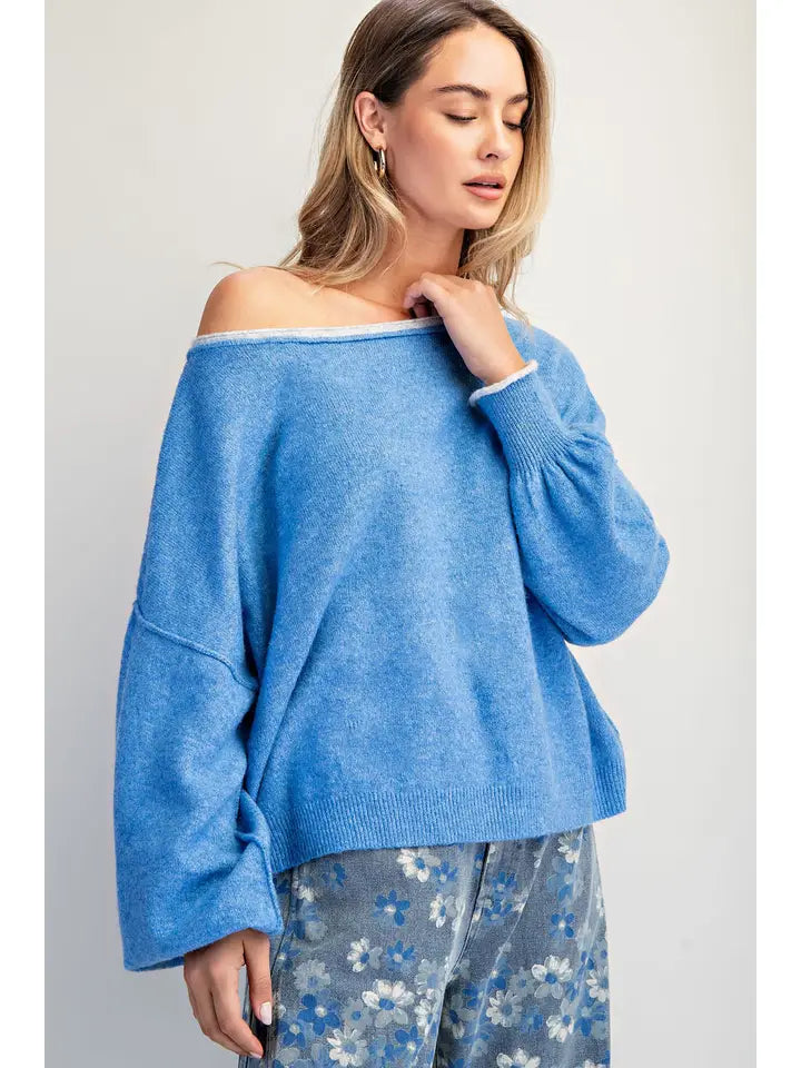 Cozy Pullover Sweater by Cotierra