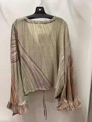 Bell Sleeve Butterfly Top #116 by Kantha Bae