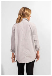 Corduroy Stretch Shacket by Escape - Robin Boutique-Boutique 