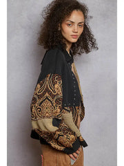Jacquard Mix Jacket