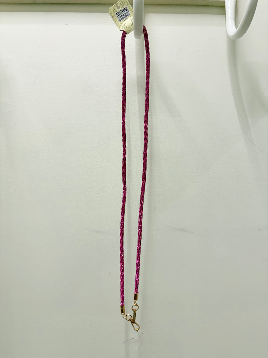Rhinestone Crossbody Lanyard/Cell Phone Holder