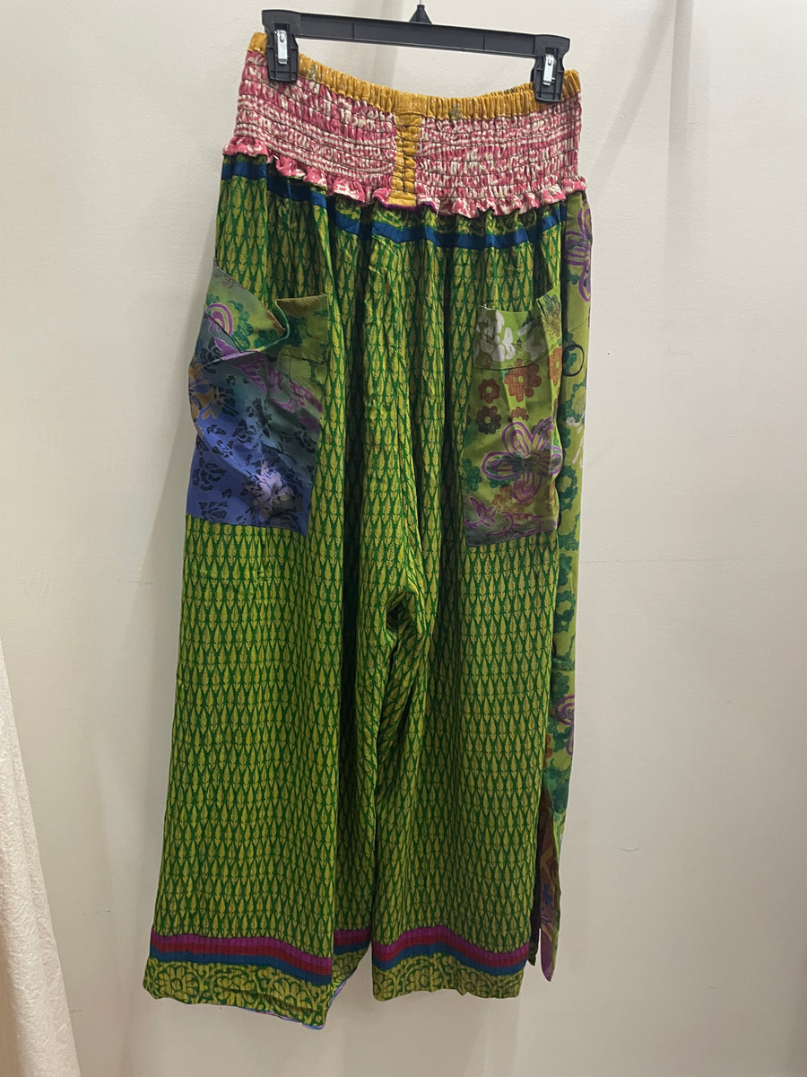 Silk Synergy Side Slit Pants #278 by Kantha Bae