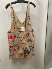 Love Graffiti Shortalls
