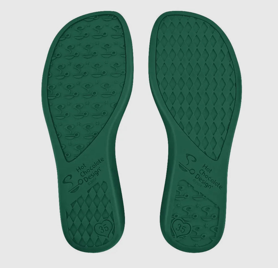 Hot Chocolate Chocolaticas® Blossom Shine Mary Jane Flat