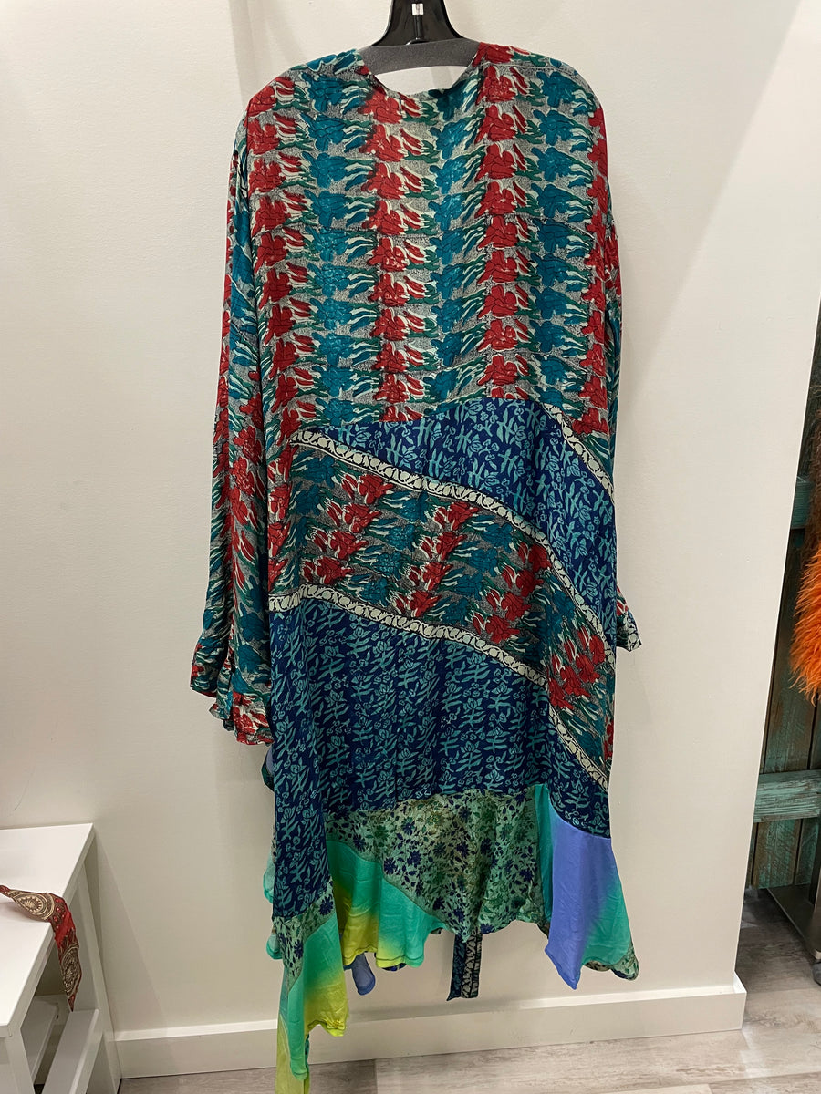 Flourish Wrap Dress #152 by Kantha Bae