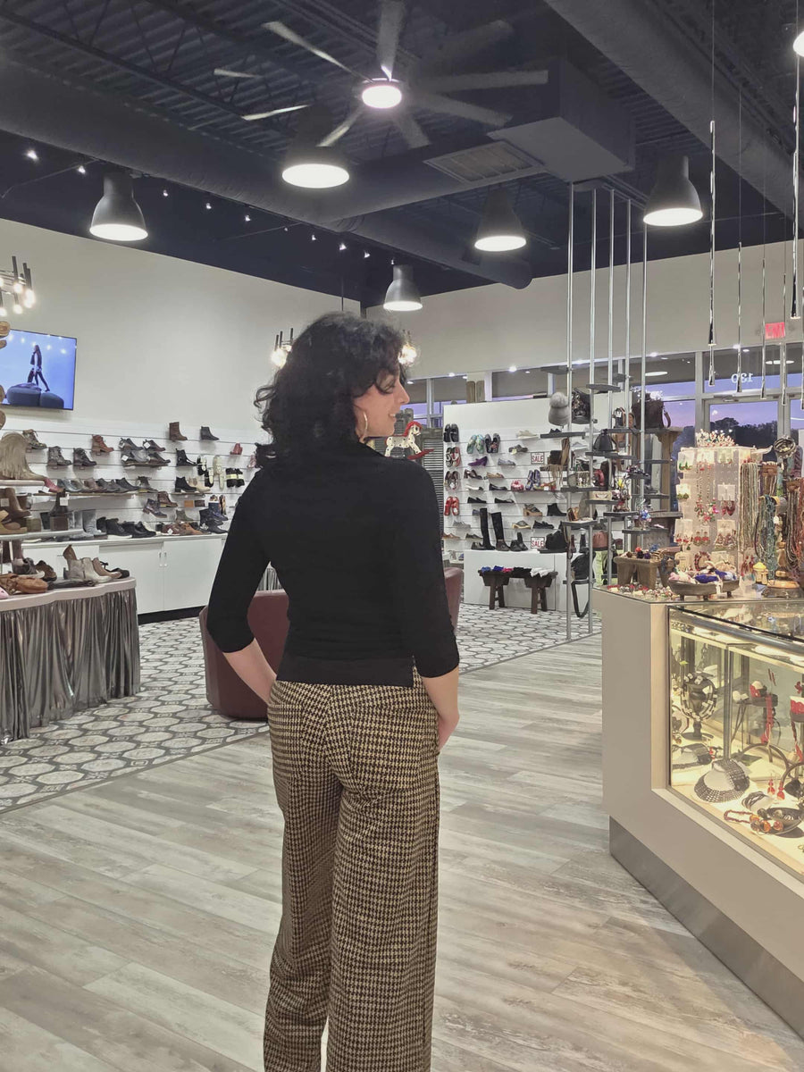 Francis Pant in Houndstooth by Effie's Heart