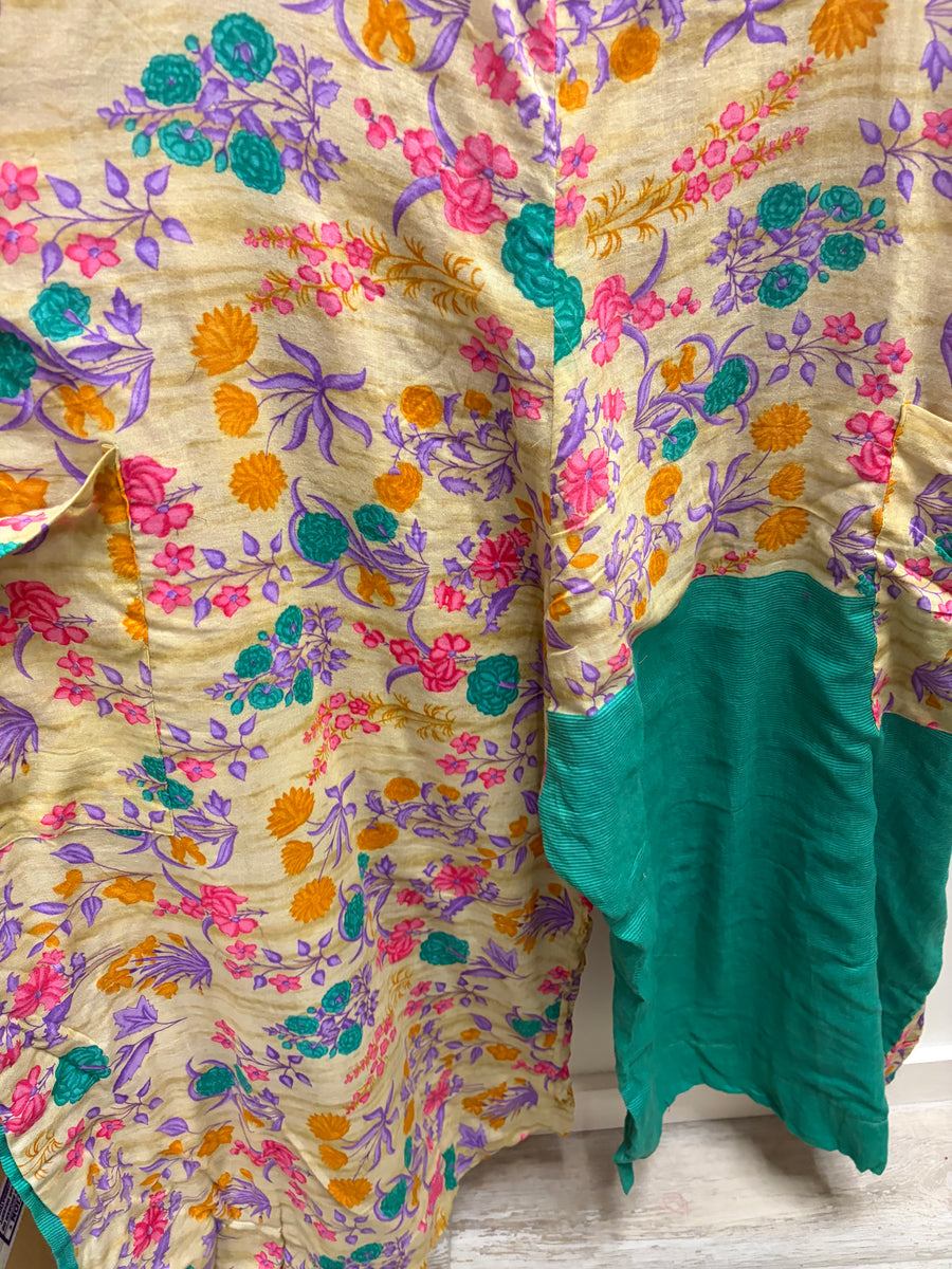 Duality Sari Harmony Wide Leg Jumpsuit #1037 by Kantha Bae