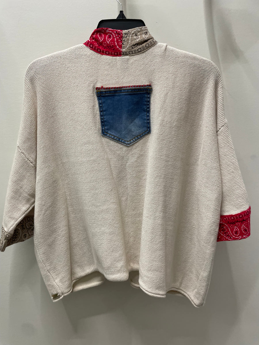 Bandana Cardigan by Shannon Passero