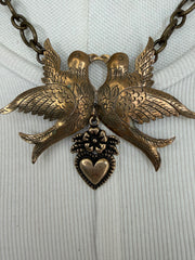 Lovebird Necklace by Tara Gasparian