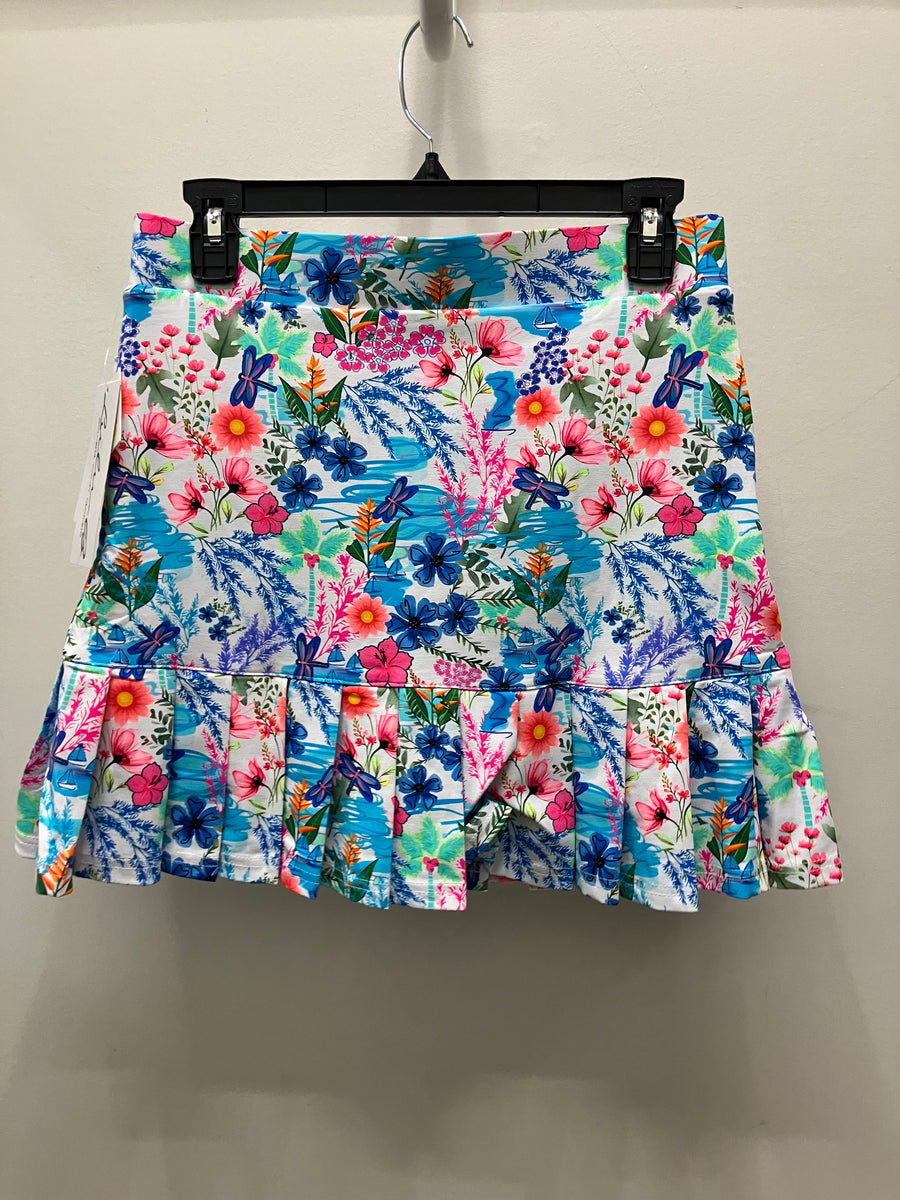 Flounce Skort in Dragonfly by Lulu-B