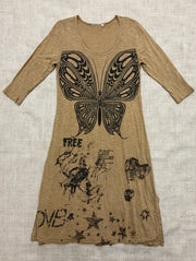 Free Spirit Butterfly Maxi Dress by Paper Lace
