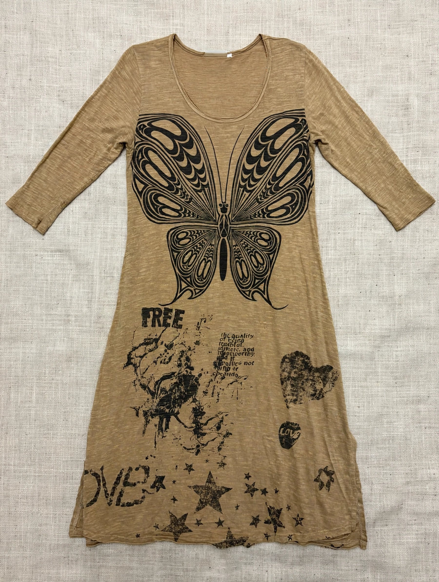 Free Spirit Butterfly Maxi Dress by Paper Lace