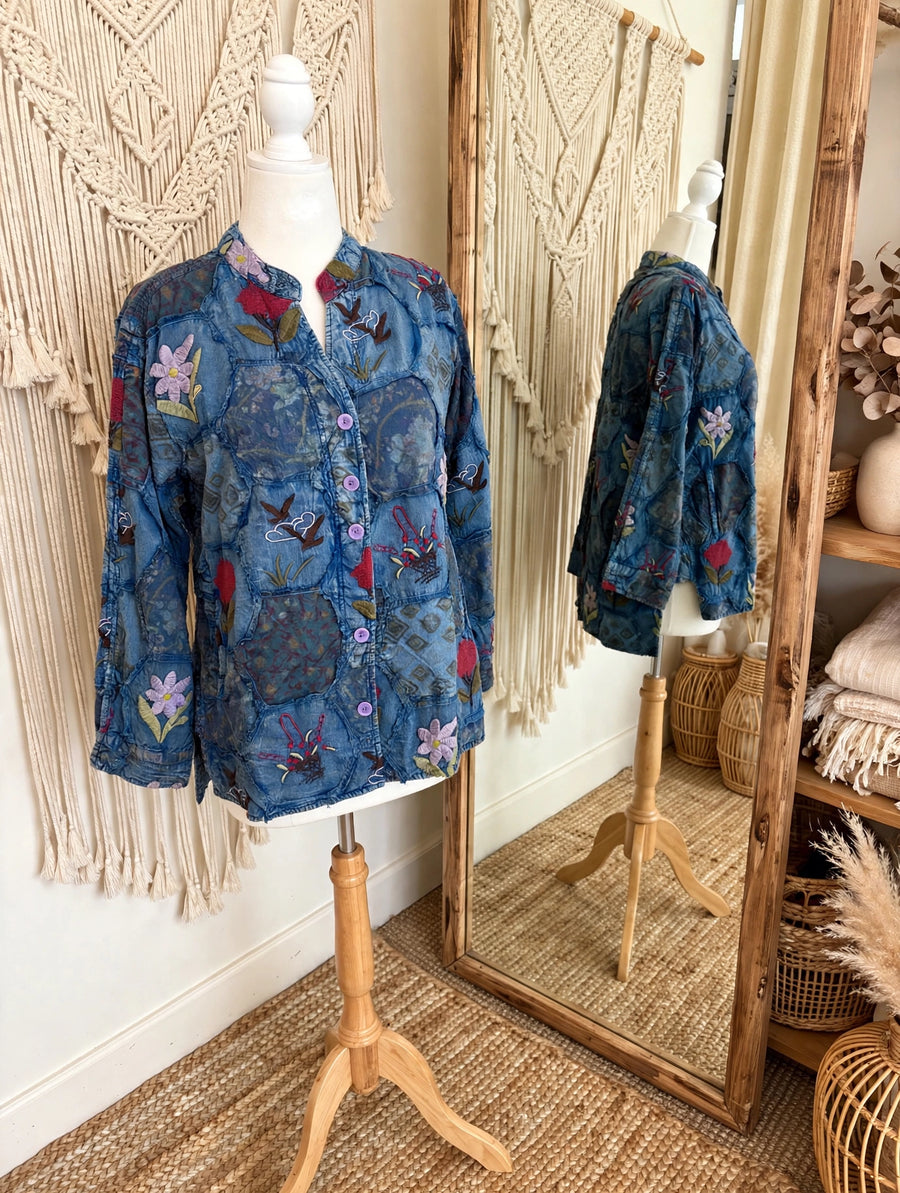 Garden Flight Patchwork Jacket by The Paper Lace