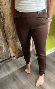 Ankle Pant with Hi-Low Hem - Robin Boutique-Boutique 