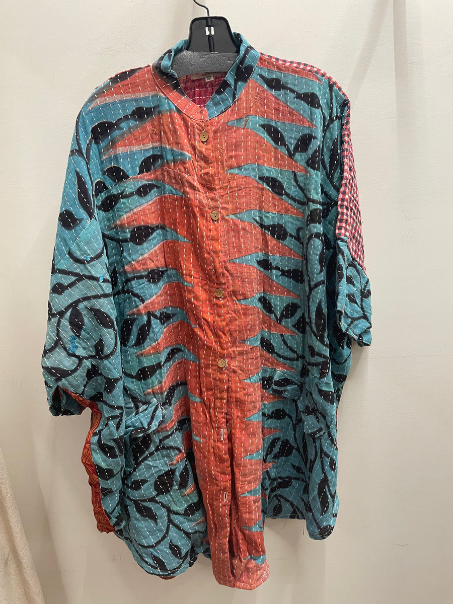 Pareo Kantha Free To Be Button Down #195 by Kantha Bae