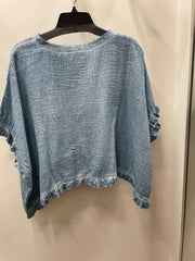 Gauzy Charm Layering Top
