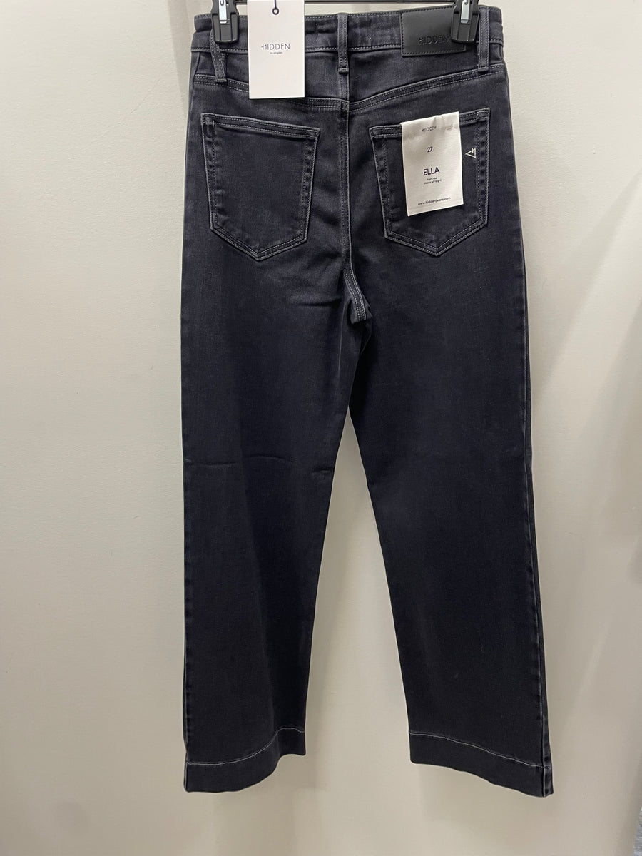 Ella High Rise Classic Slit Jean by Hidden Jeans