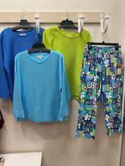 Cool Breeze Sundown Loopy Terry Pullover by Escape