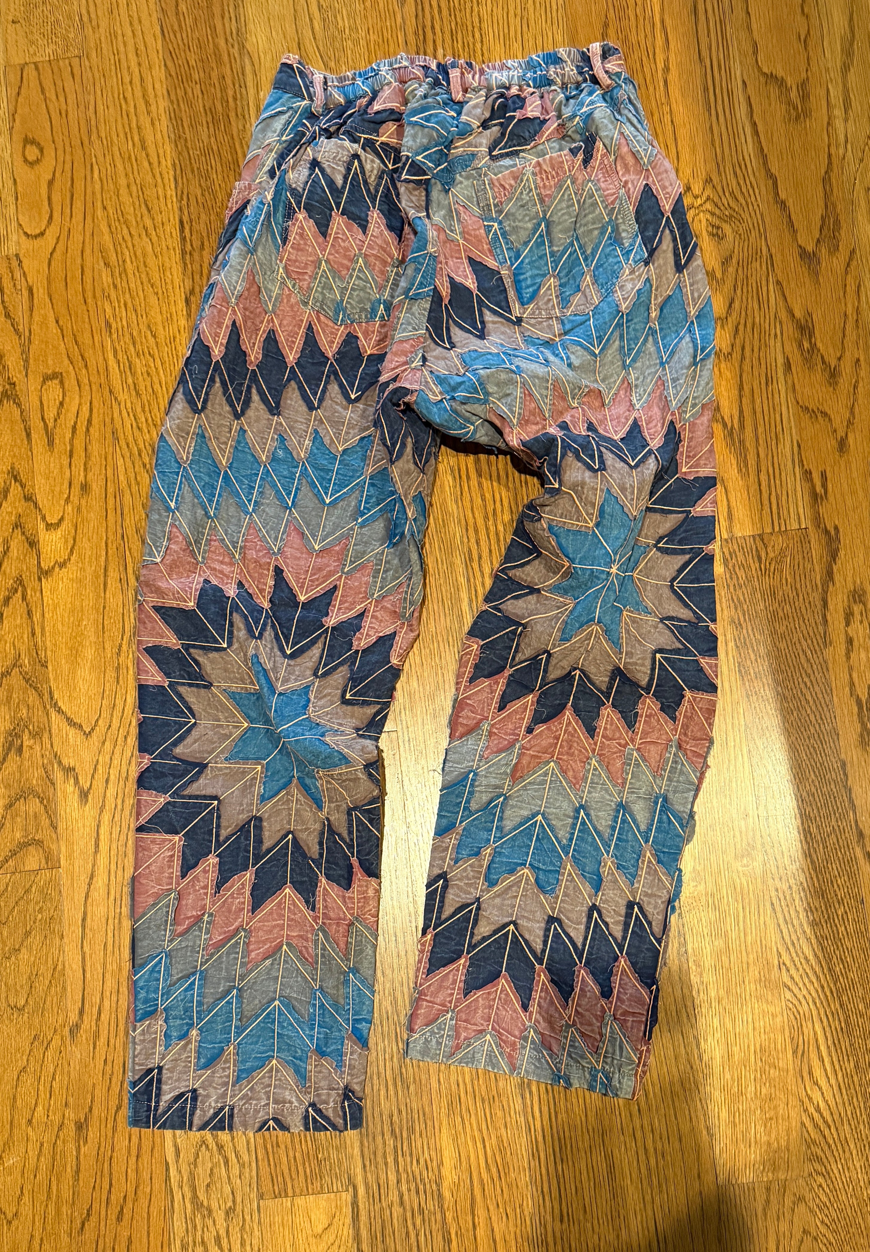 Kaleidoscope Pants in Plum by Paper Lace