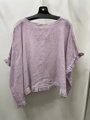 Gauzy Charm Layering Top