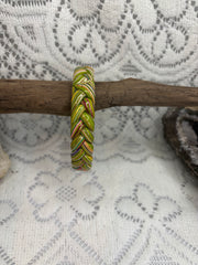 Painted Shellac Braided Bracelet