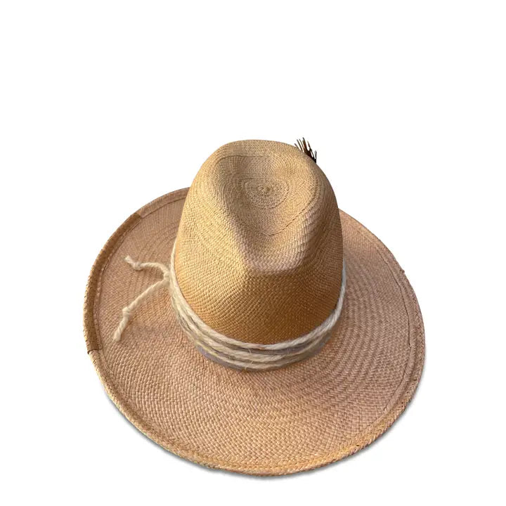 Mel -Panama Flange Brim Fedora