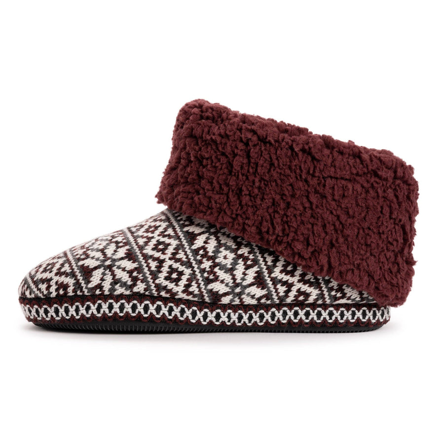 MUK LUKS Women's Melinda Bootie Slipper