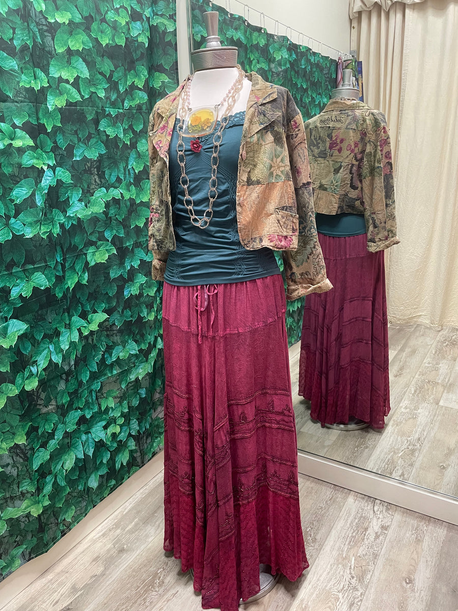 Evening Garden Walks Jacket by Jaded Gypsy