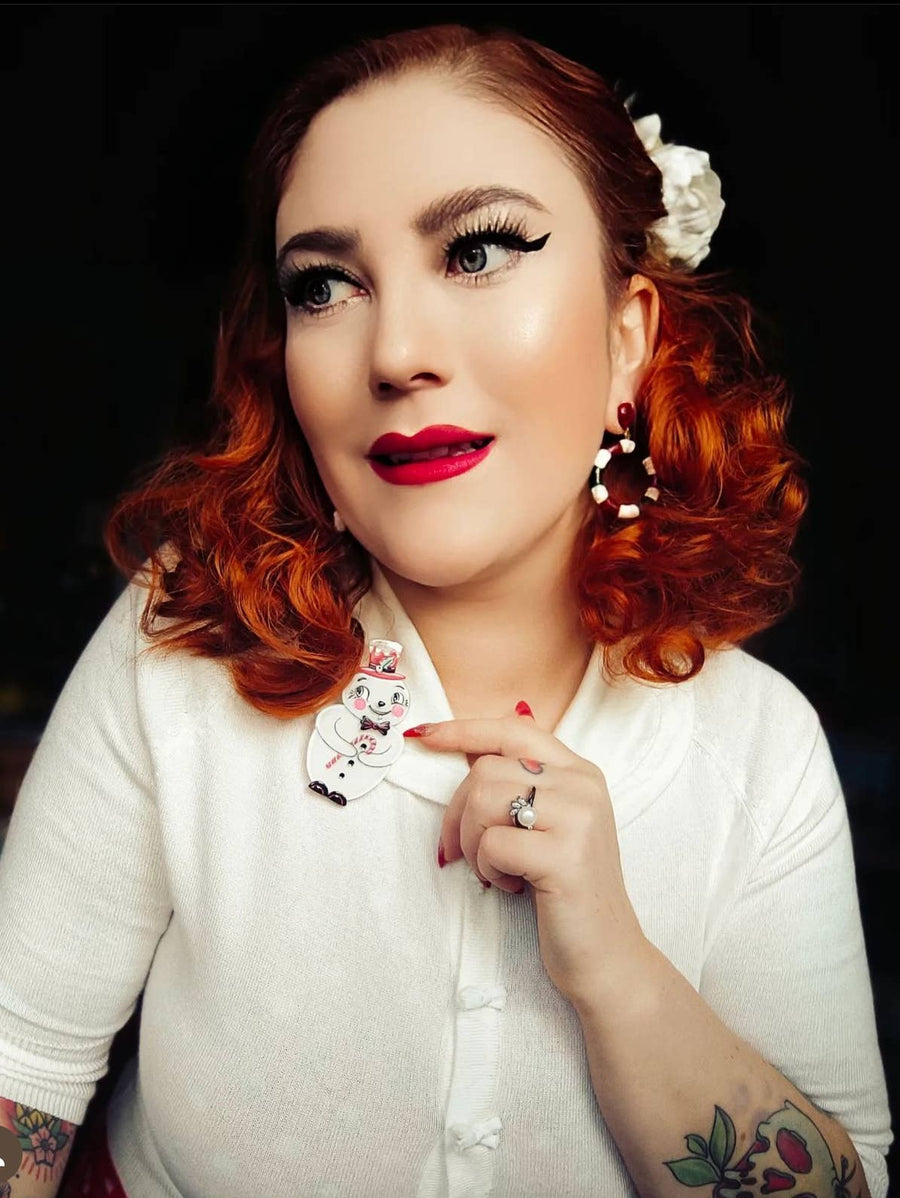 Love at Frost Sight Brooch Johanna Parker x Lipstick & Chrome Robin Boutique