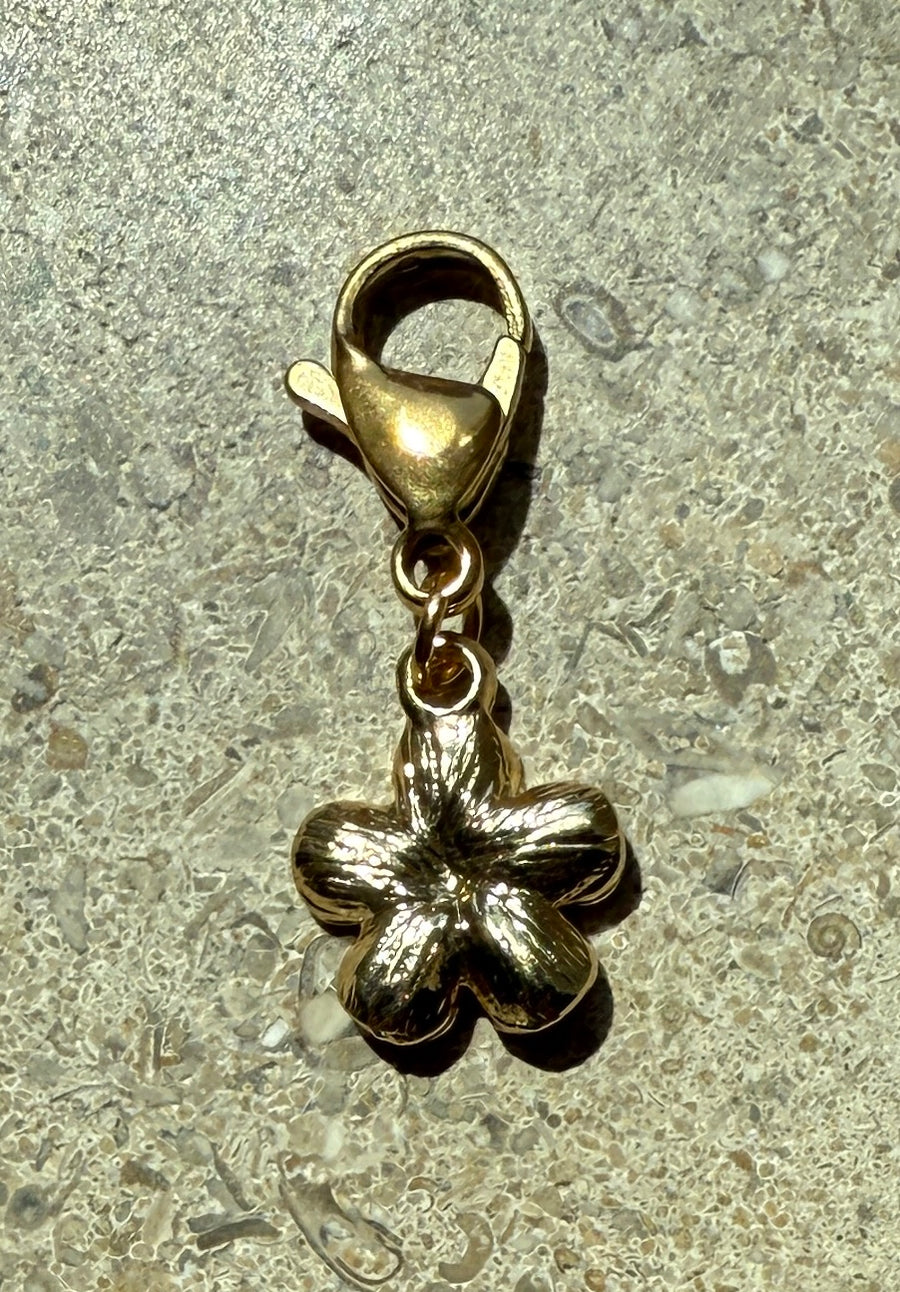 Gold Plated Flower Charms Robin Boutique