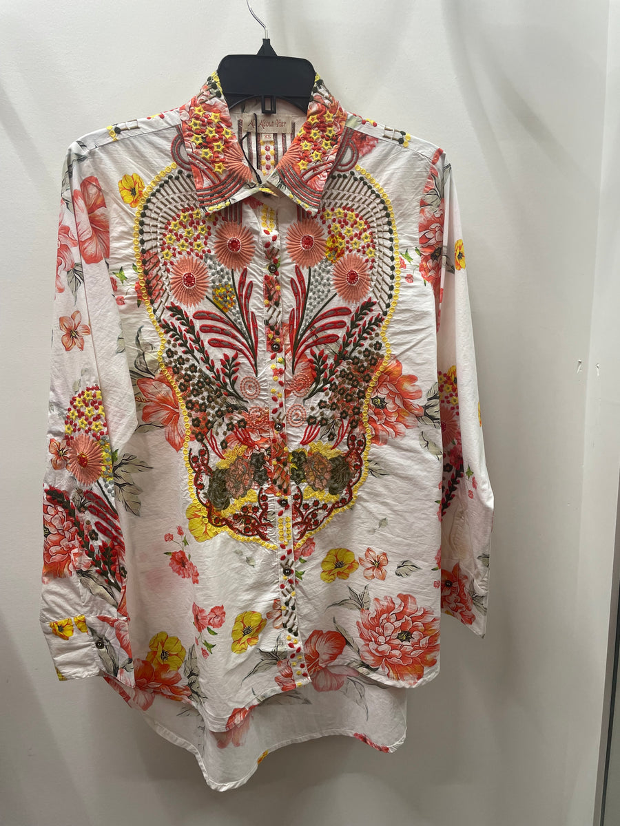 Floral Frontier Blouse by All About Her